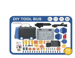 Dětský pojízdný autobus - Dílna s příslušenstvím, Tulimi