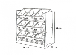 Kesper Organizér na hračky Lama