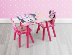 Dětský stůl s židlemi Minnie