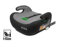 Podsedák do auta, isofix I-SIZE Puma - černý