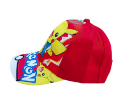 Dětská kšiltovka Pokémon Pikachu s potiskem M Dětská kšiltovka Pokémon Pikachu s potiskem M