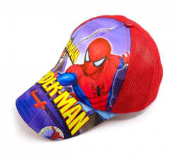 Dětská kšiltovka Amazing Spiderman s potiskem M/L Dětská kšiltovka Amazing Spiderman s potiskem M/L