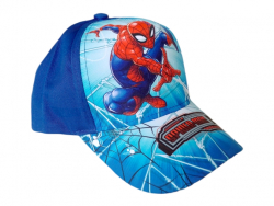 Dětská kšiltovka Spiderman v akci s potiskem M Dětská kšiltovka Spiderman v akci s potiskem M