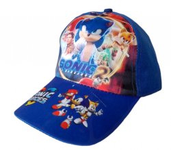 Dětská kšiltovka Ježek Sonic s potiskem M/L Dětská kšiltovka Ježek Sonic s potiskem M/L