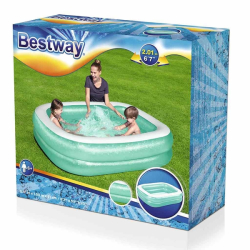 Dětský nafukovací bazén Bestway 201x150x51 cm zelený