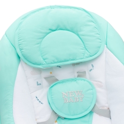 Dětské houpací lehátko NEW BABY TEDDY Mint