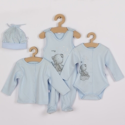 4-dílná kojenecká souprava Koala Angel modrá