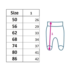 Kojenecké polodupačky New Baby Classic II Uni 3ks mátová