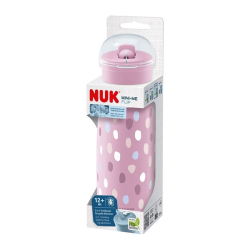 Dětská láhev NUK Mini-Me Flip 450 ml pink