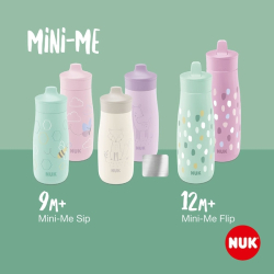 Dětská láhev NUK Mini-Me Flip 450 ml pink