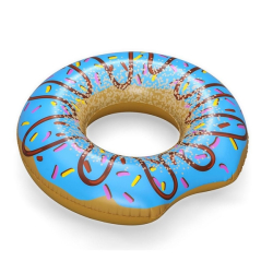 Dětský velký nafukovací kruh Bestway DONUT 107cm modrý