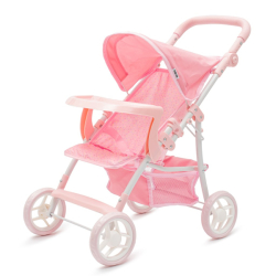 Sportovni kočárek pro panenky Baby Mix Lana pink