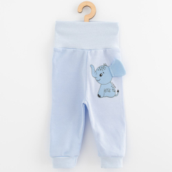 Kojenecká souprava tričko a tepláčky New Baby Happy Elephant blue