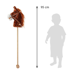 Hobby Horse se zvukem a kolečky
 Bruno Baby Mix Brown