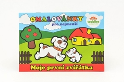 Omalovánky Moje první zvířátka 8 listů 21x14,5cm MPZ