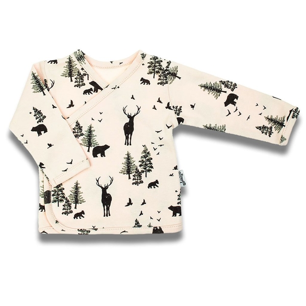 Kojenecká bavlněná košilka Nicol Bambi Velikost 68 (4-6m)