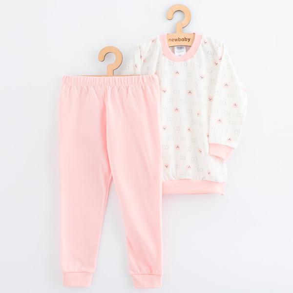 Dětské bavlněné pyžamko New Baby pink bear Velikost 92/98