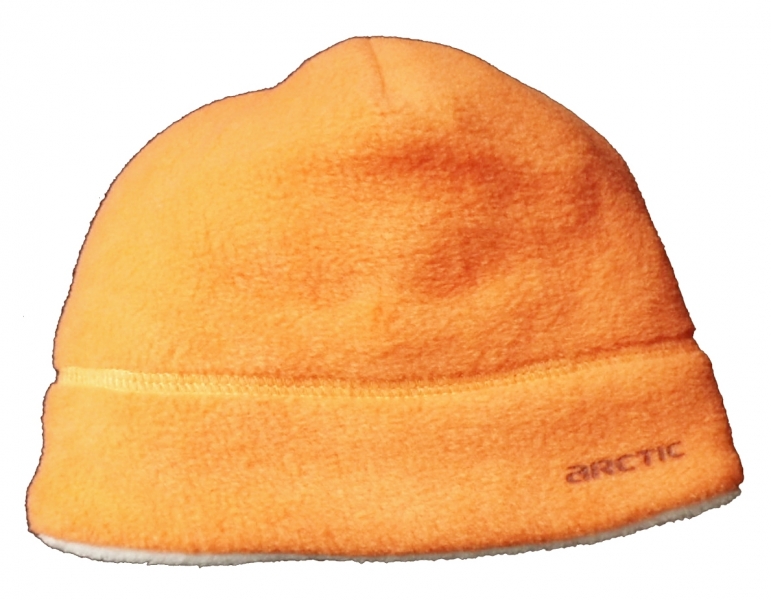 Čepice dětská zimní - ARTIC oranžová - vel.48-50cm