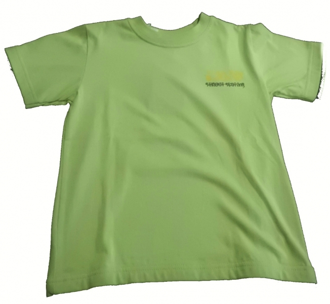 Tričko dětské krátký rukáv - SKATE KIDS zelené - vel.122