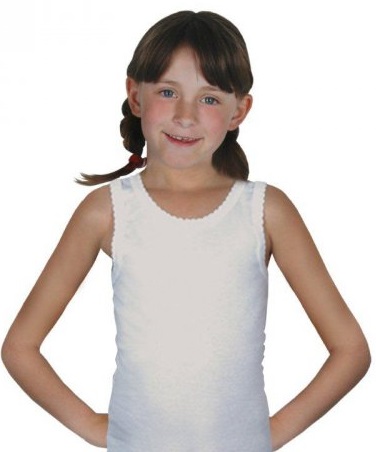 Dětské spodní prádlo - KOŠILKA dívčí ANETA bílá - vel.92